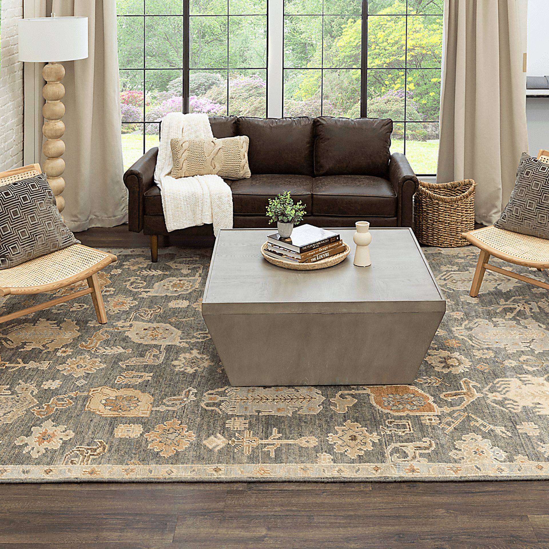 Holbard Gray 6' x 9' Rug - Image 2