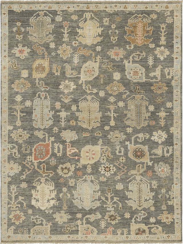 Holbard Gray 6' x 9' Rug - Thumbnail - Image 1
