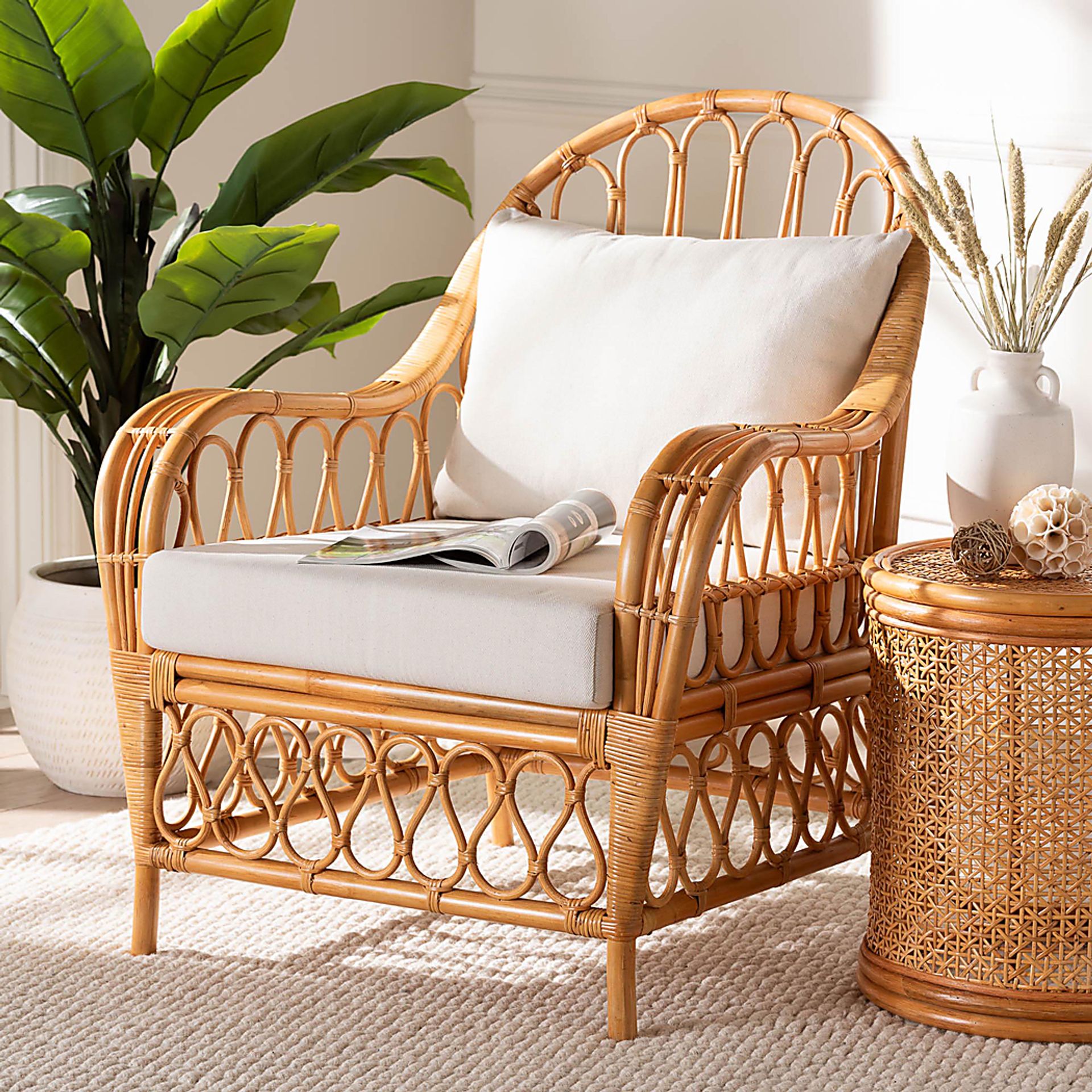 Holbay Brown Accent Chair - Image 2
