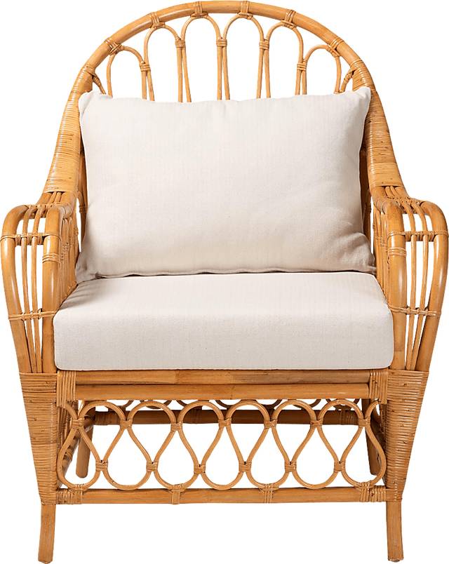 Holbay Brown Accent Chair - Thumbnail - Image 3