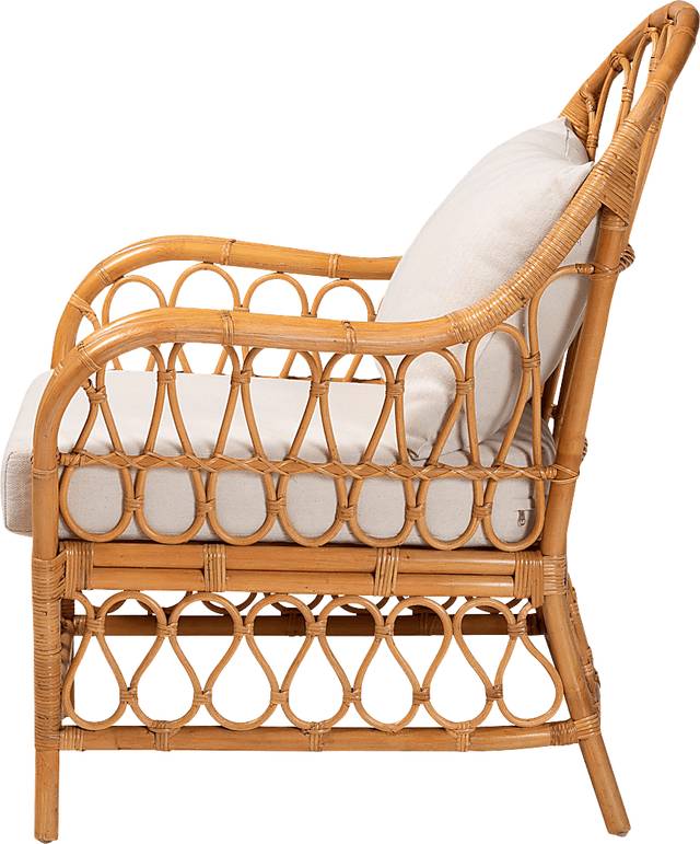 Holbay Brown Accent Chair - Thumbnail - Image 5