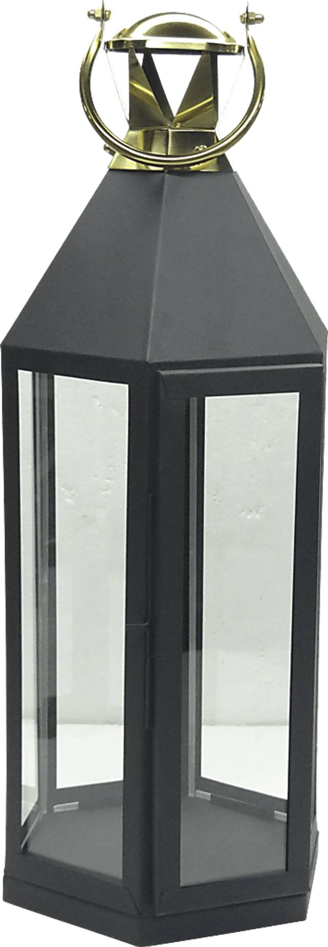 Holbeck Black Large Indoor/Outdoor Lantern - Thumbnail - Image 1