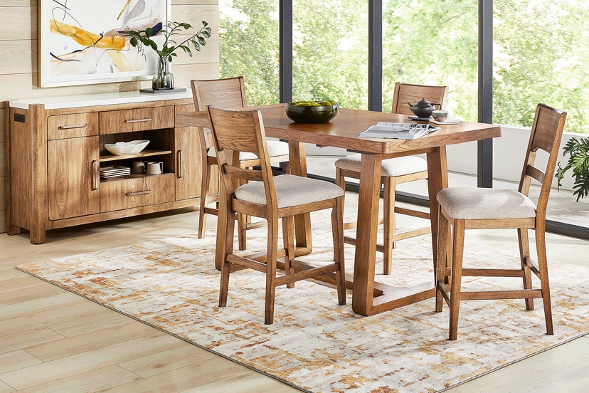 Holden Brown 5 Pc Counter Height Dining Room