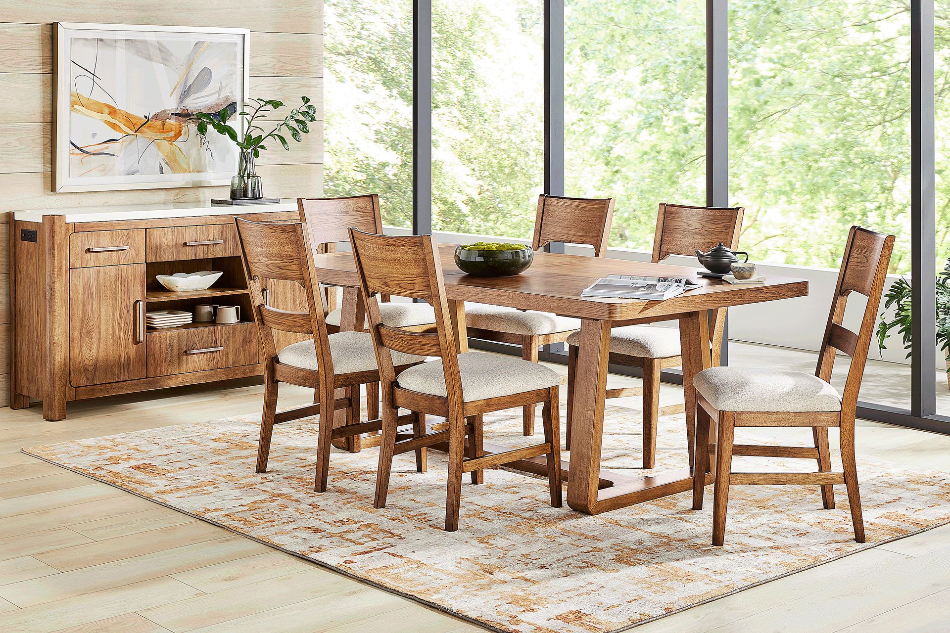 Holden Brown 7 Pc Dining Room - Image 1