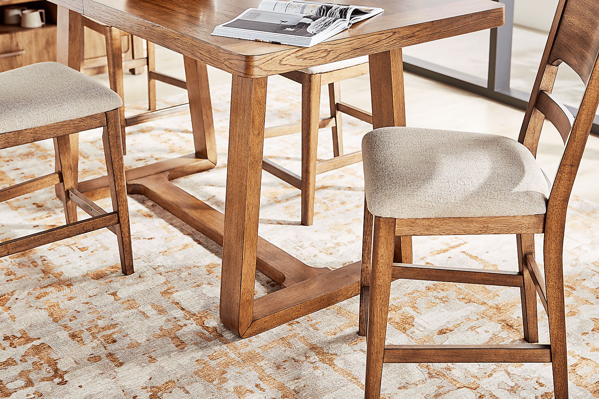 Holden Brown Counter Height Dining Table - Image 4
