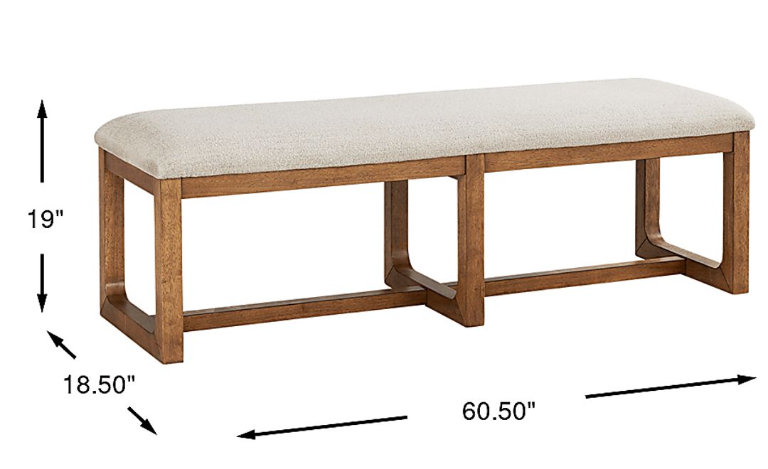 Holden Brown Dining Bench