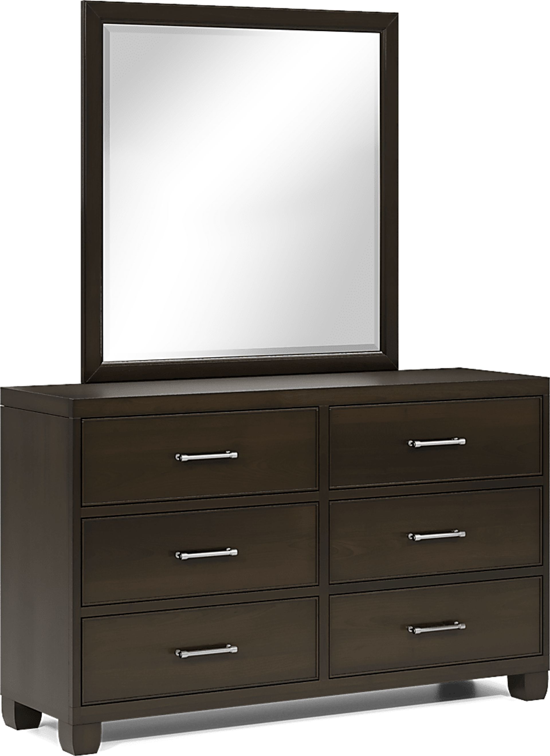 Holden's Ridge Charcoal Dresser & Mirror Set - Image 2