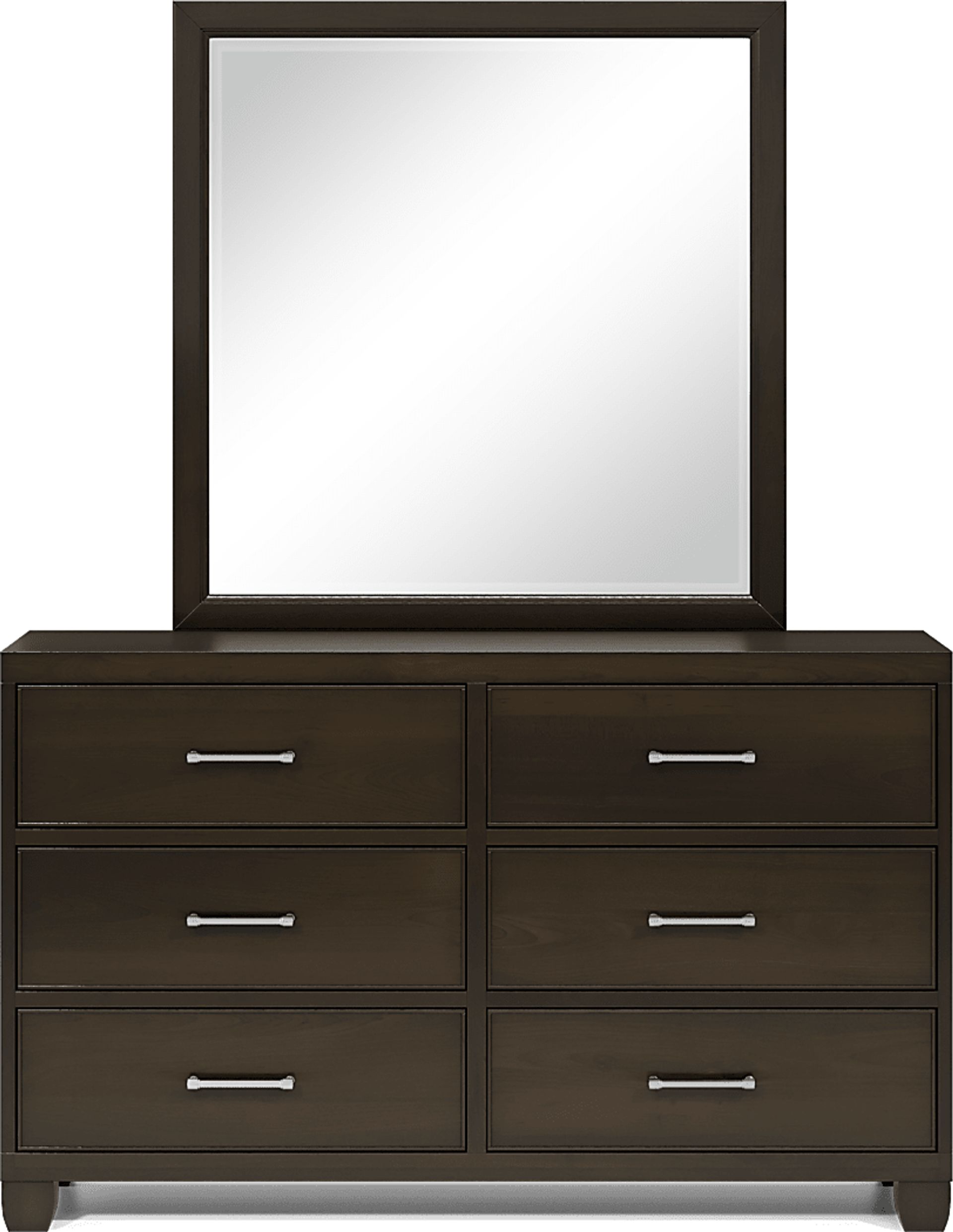 Holden's Ridge Charcoal Dresser & Mirror Set - Image 1