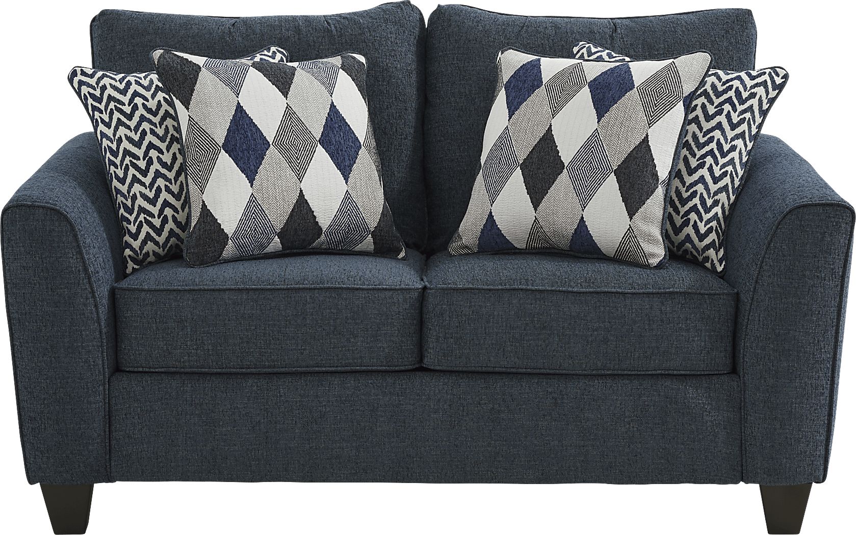 Holiday Grove Blue Loveseat Rooms To Go