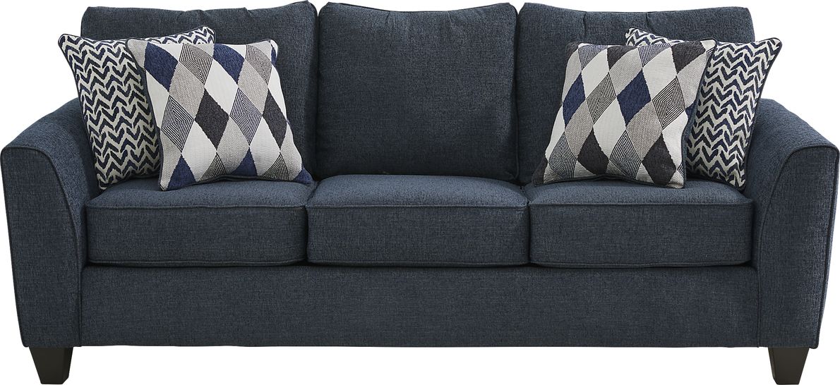 Holiday Grove Blue Textured 2 Pc With Chaise Right Sectional - Rooms To Go