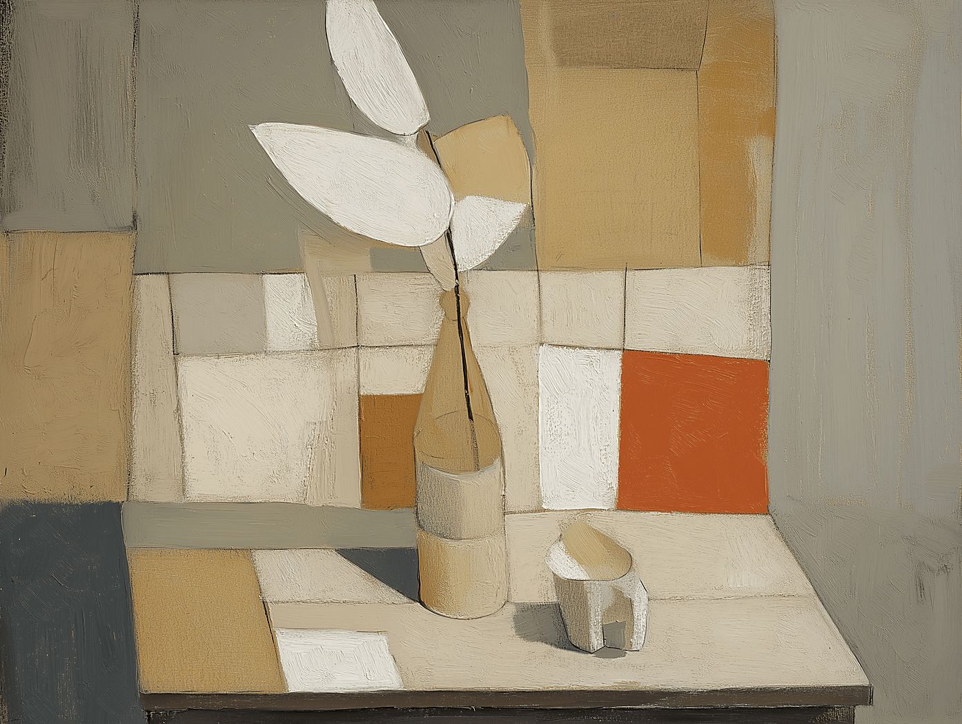 Holisoa I Beige Artwork