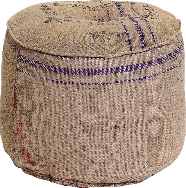 Holkham Tan Pouf - Thumbnail - Image 1