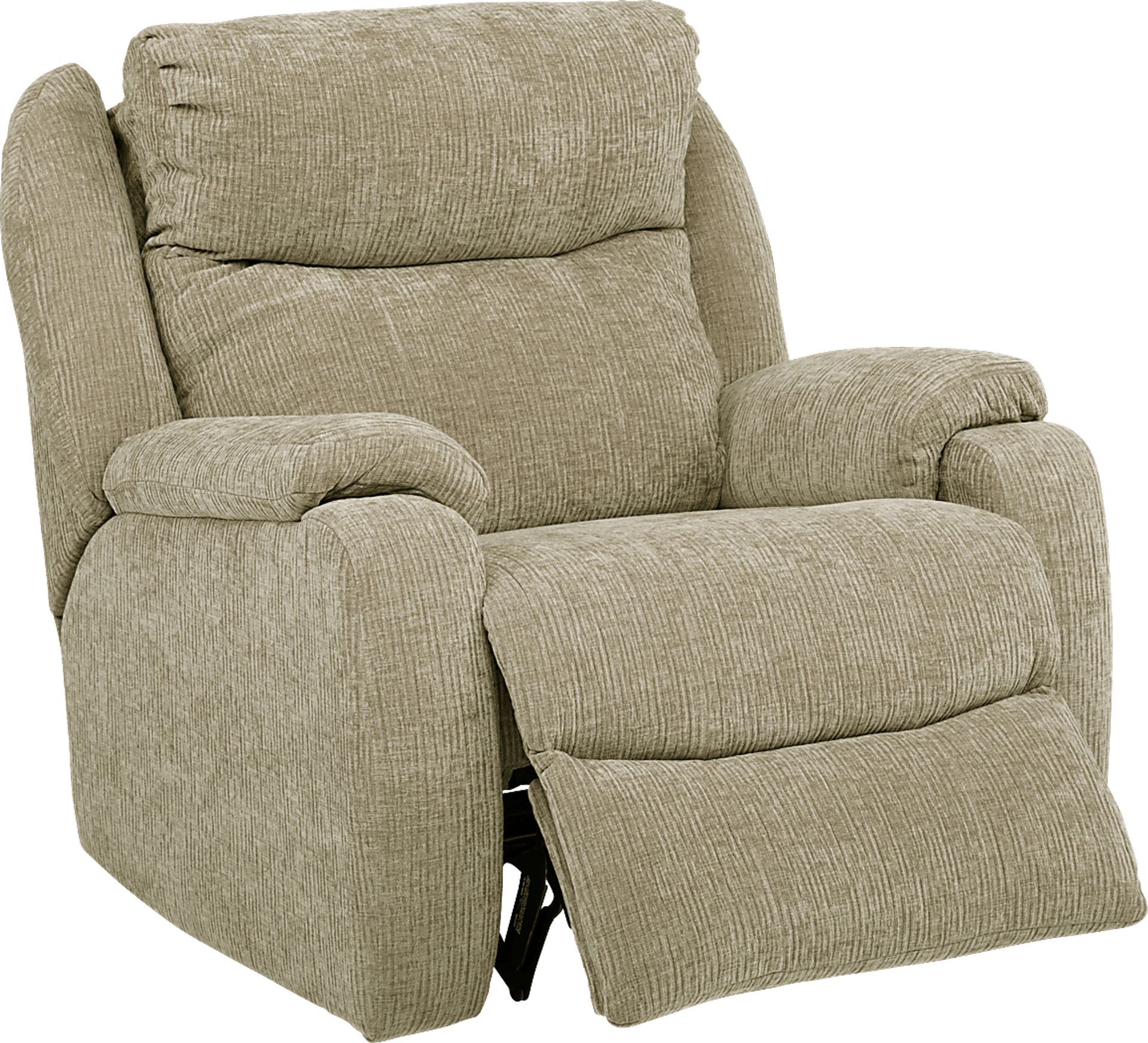 Hollace Beige Triple Power Recliner - Image 2