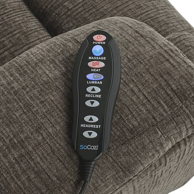 Hollace Gray Triple Power Recliner - Thumbnail - Image 3