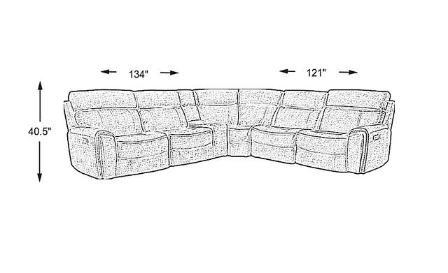 Dimension Image. Please refer to the Dimension Tab on this page for dimension details.