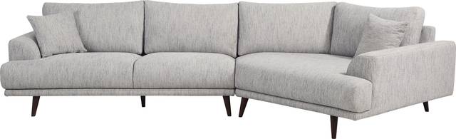 Holland Hill Gray 2 Pc Sectional - Thumbnail - Image 1