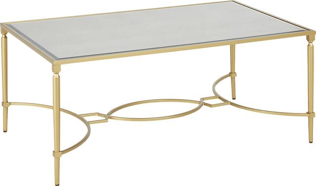 Holleyberry Gold Cocktail Table - Thumbnail - Image 1