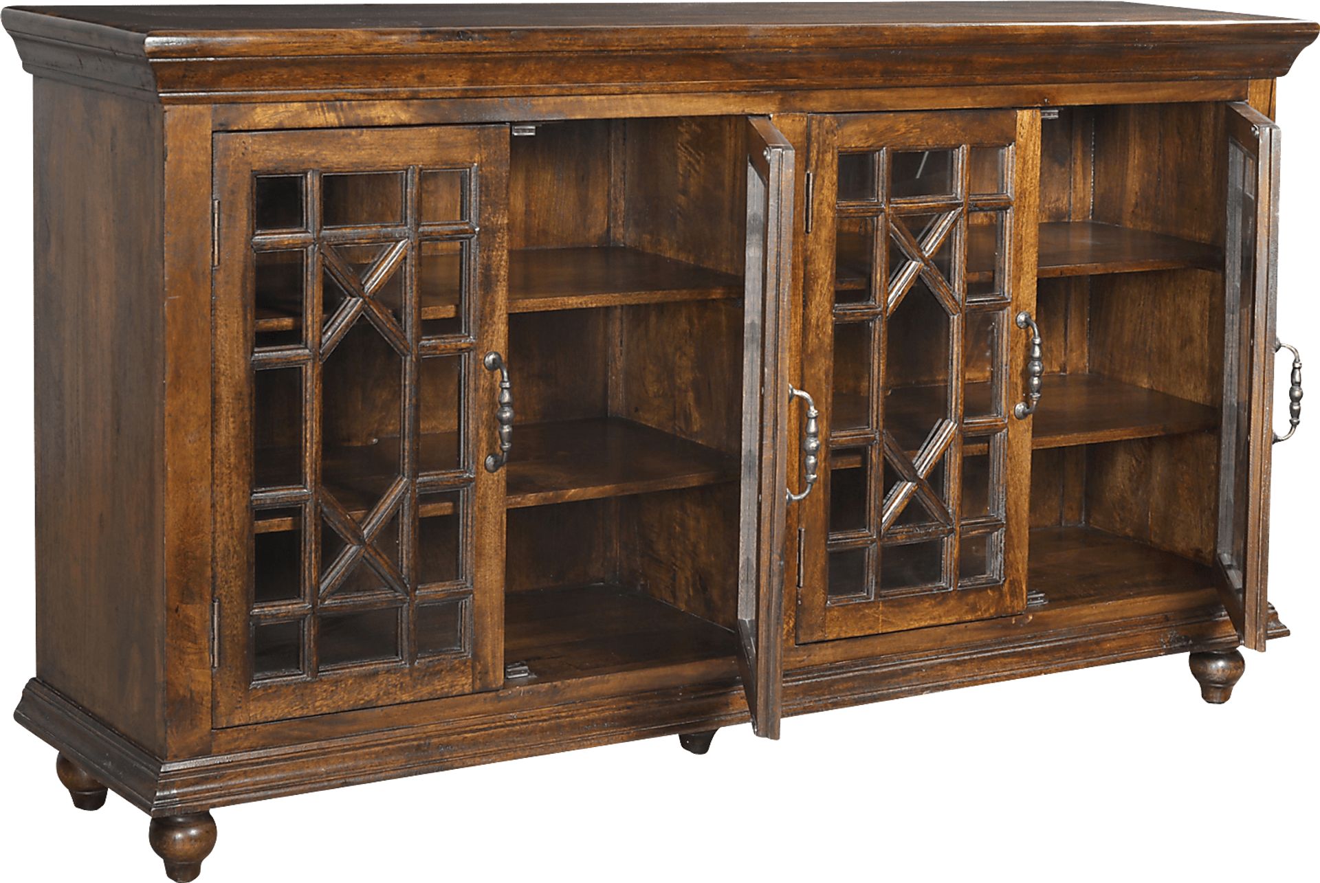 Holliford Brown Credenza - Image 4
