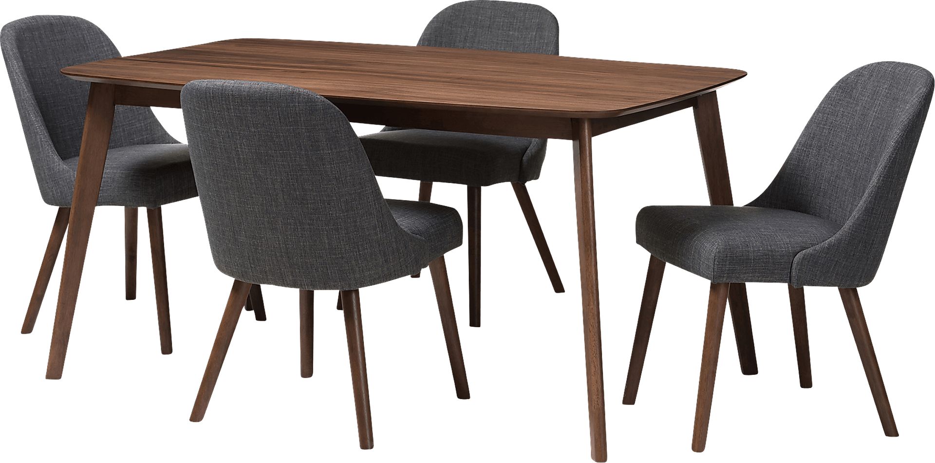 Hollilynn Charcoal 5 Pc Dining Set - Image 2
