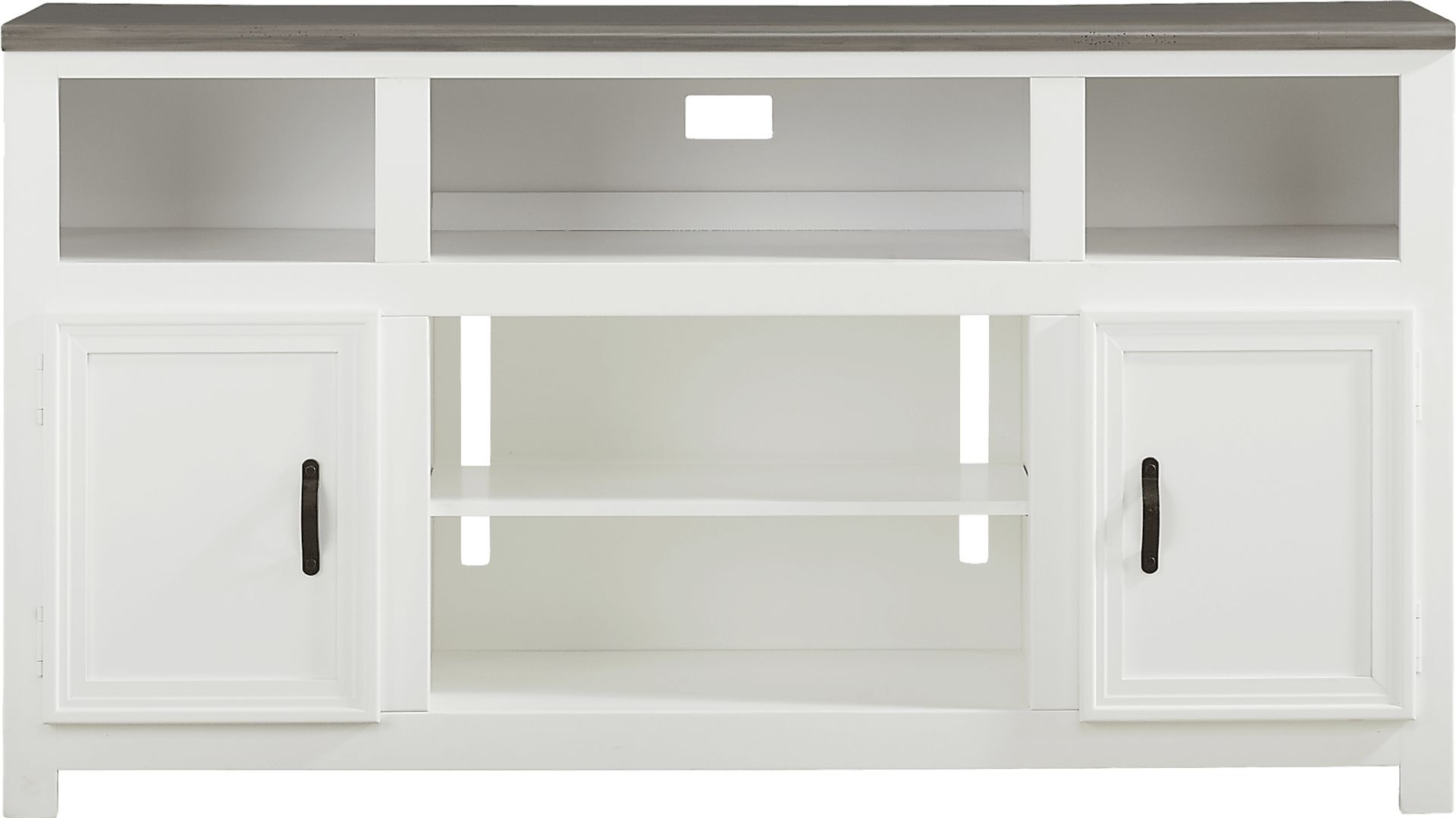 Hollow Ridge White 63 in. Console - Image 1