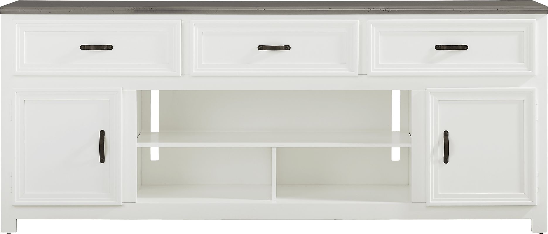 Hollow Ridge White 84 in. Console