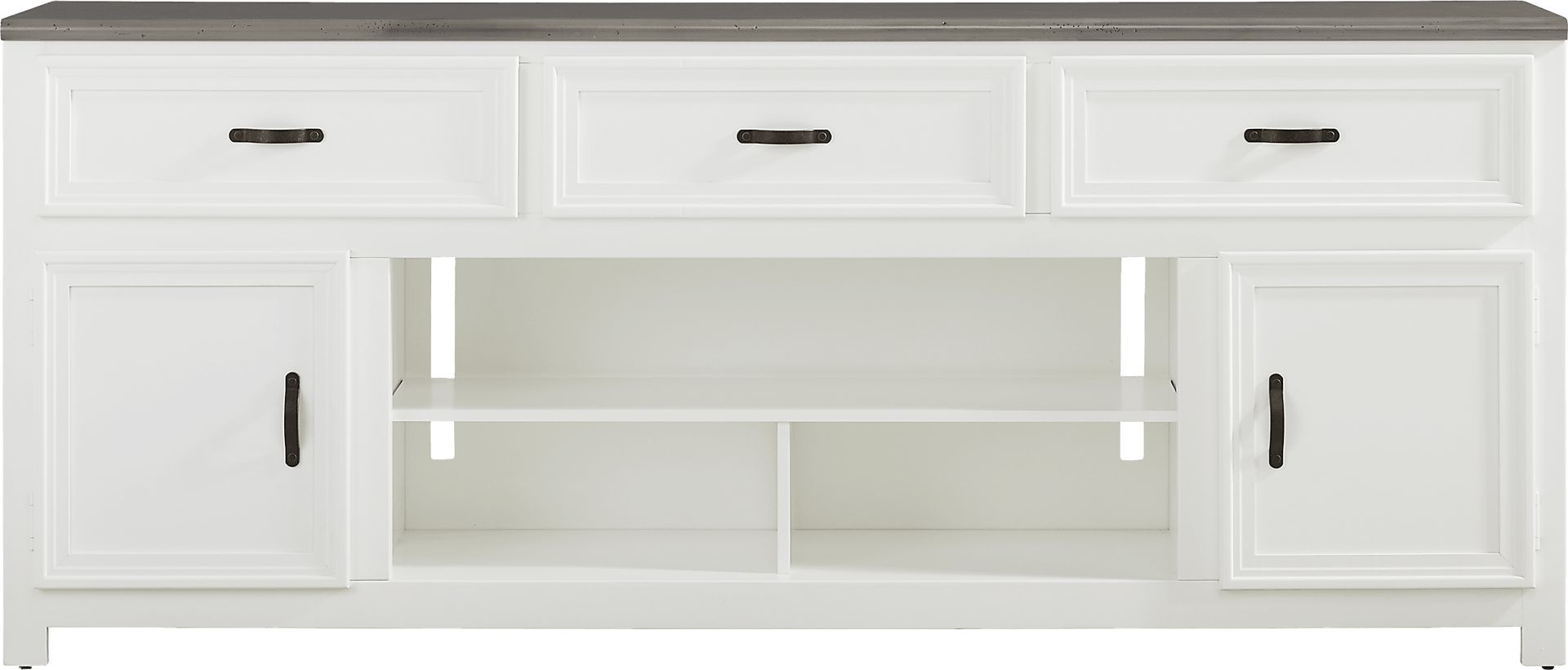 Hollow Ridge White 84 in. Console - Image 1