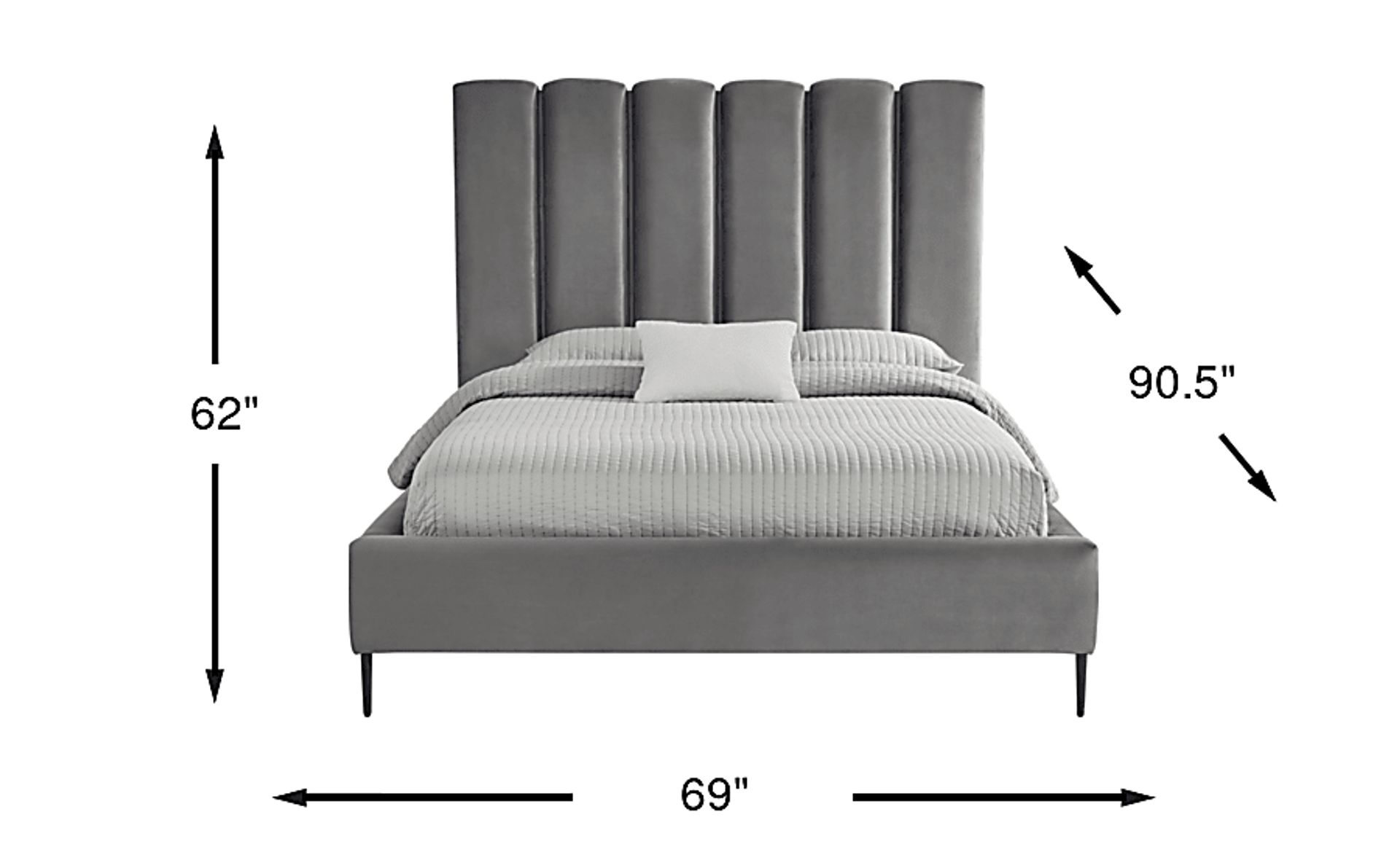 Dimension Image. Please refer to the Dimension Tab on this page for dimension details.