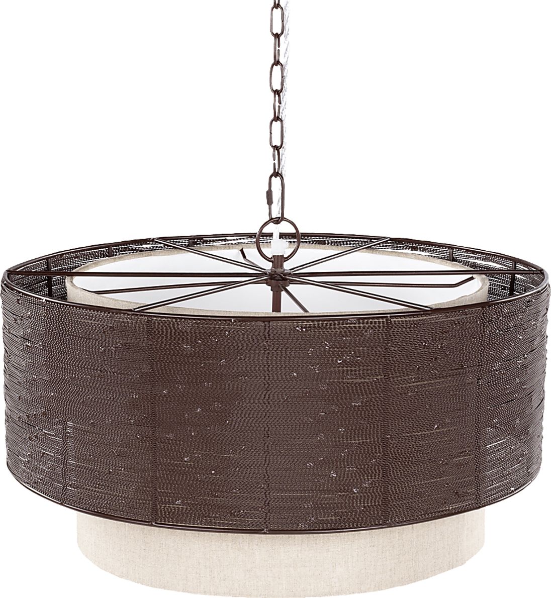 Hollwell Point Brown Chandelier