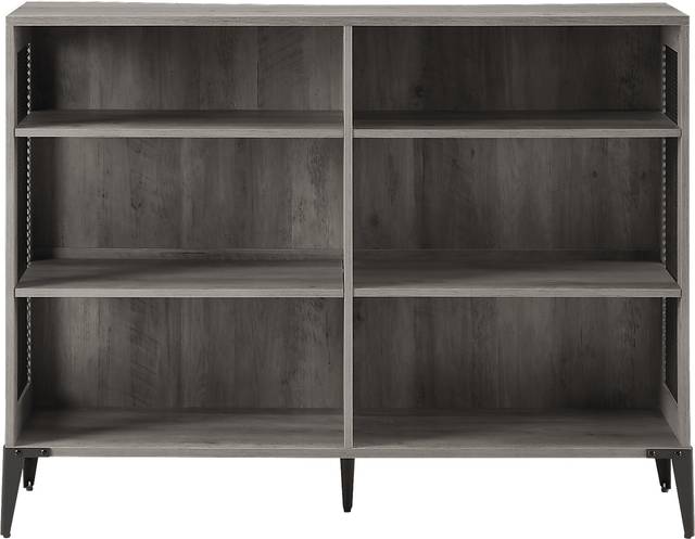 Holly Park Gray Bookshelf - Thumbnail - Image 2