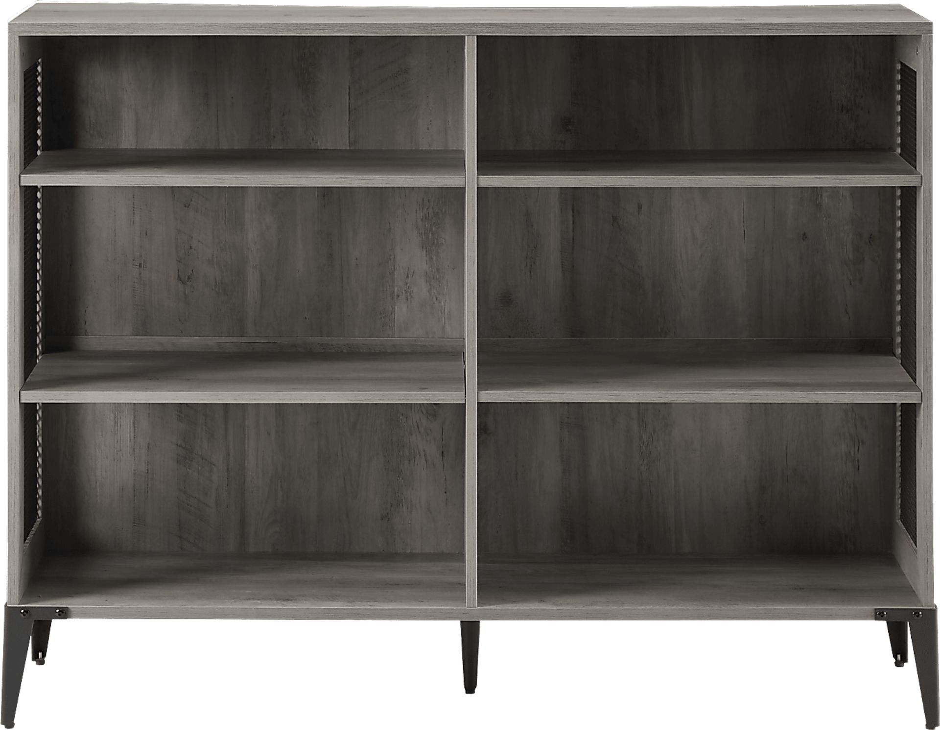 Holly Park Gray Bookshelf - Image 2