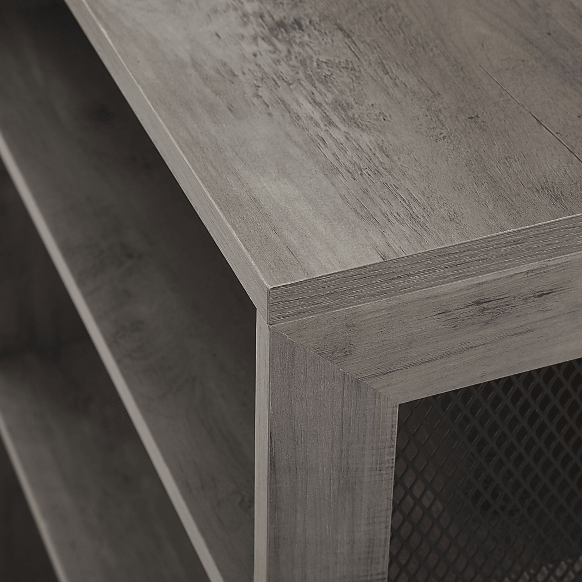 Holly Park Gray Bookshelf - Image 3