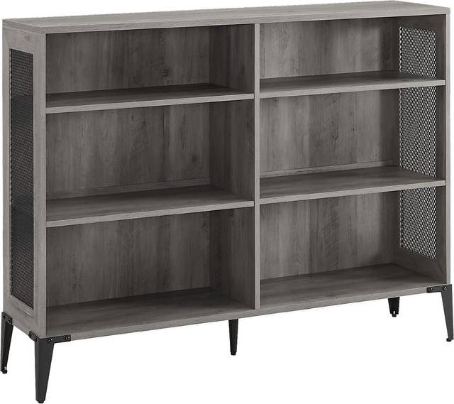 Holly Park Gray Bookshelf - Thumbnail - Image 1