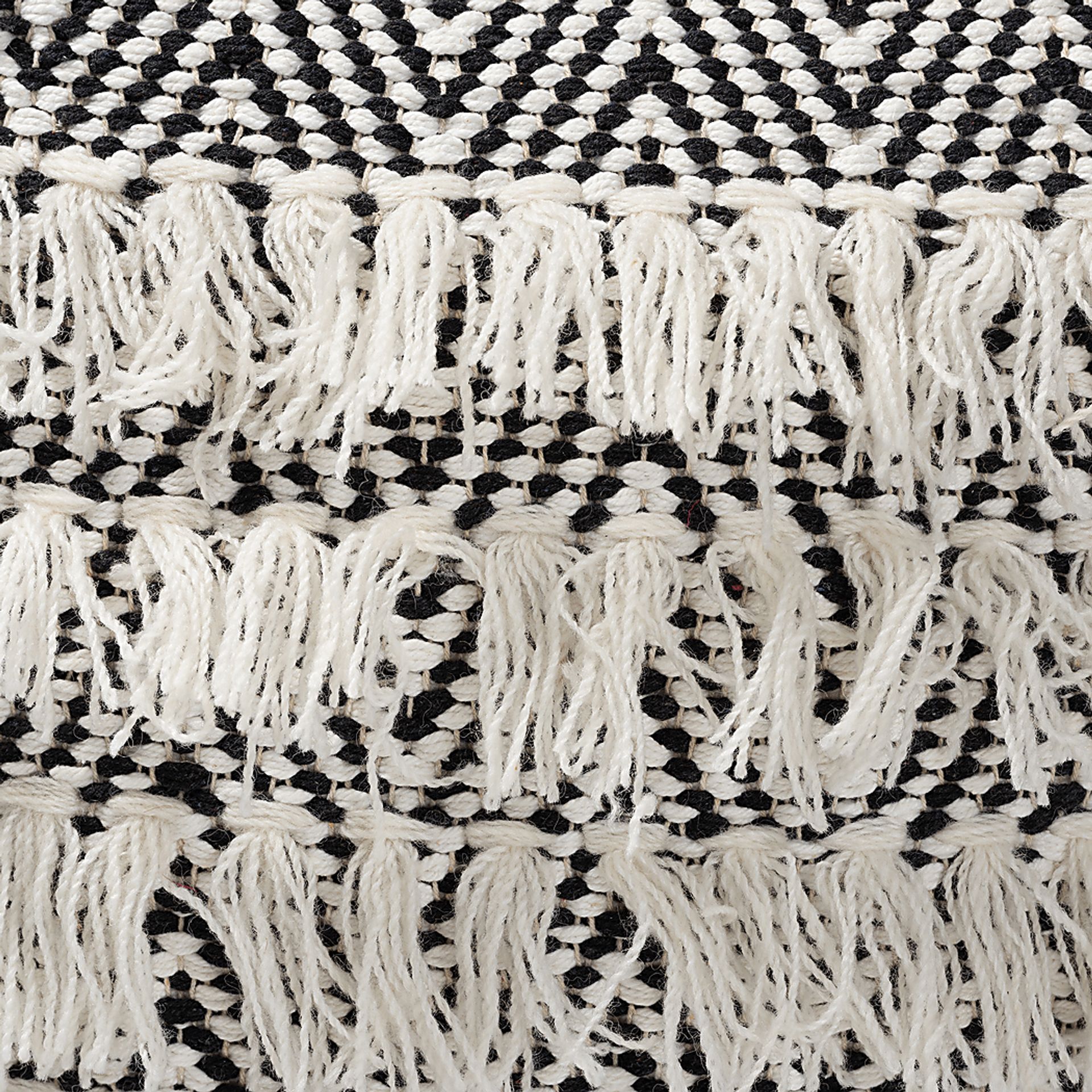Holly Vista Beige Pouf - Image 3