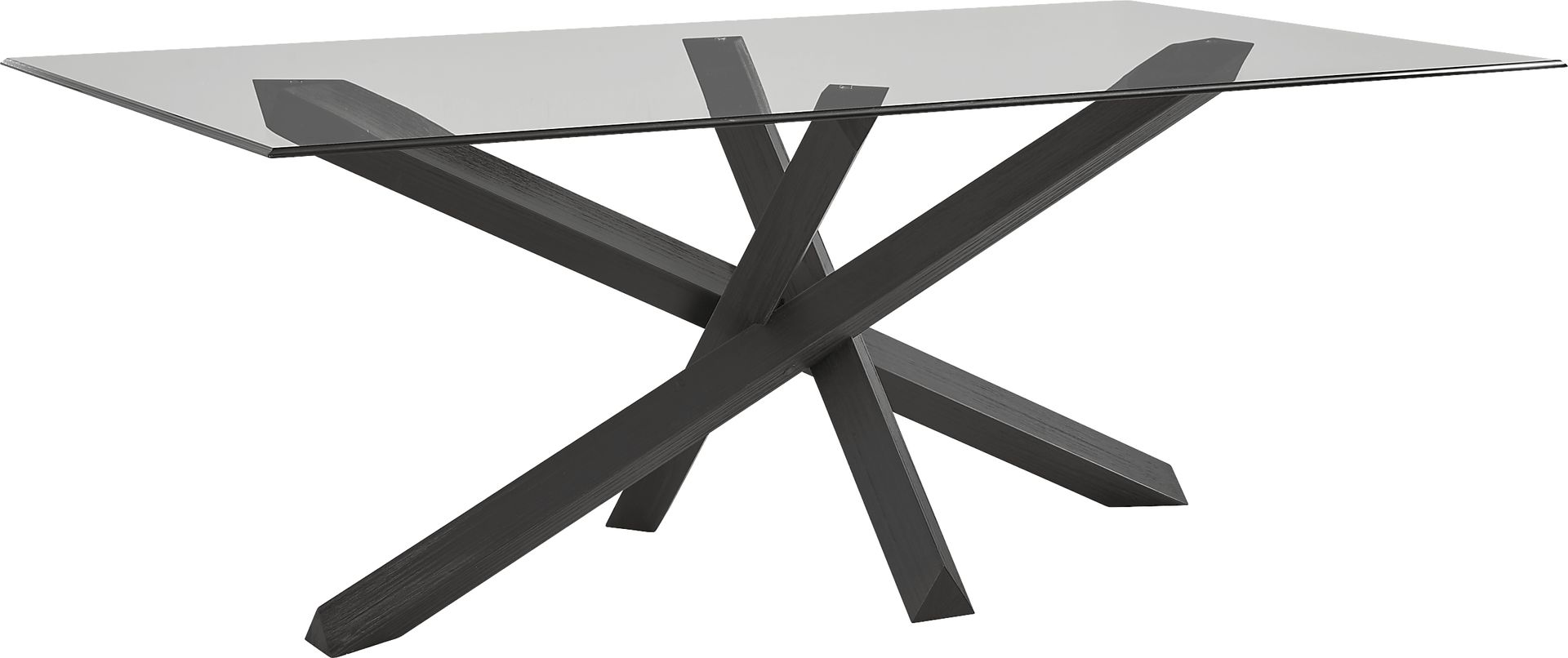 Hollybrooke Black 5 Pc Dining Room with Ink Chairs - Image 2