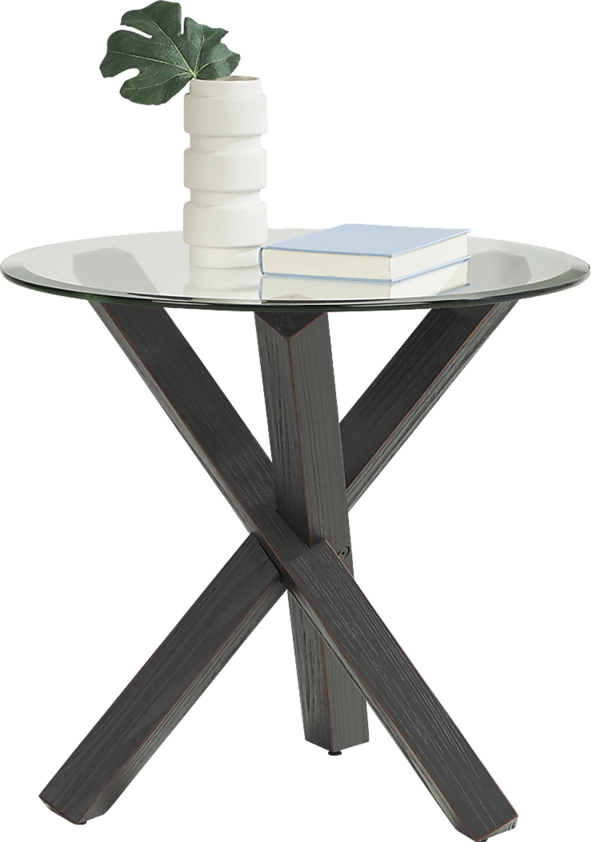 Hollybrooke Black End Table - Image 2