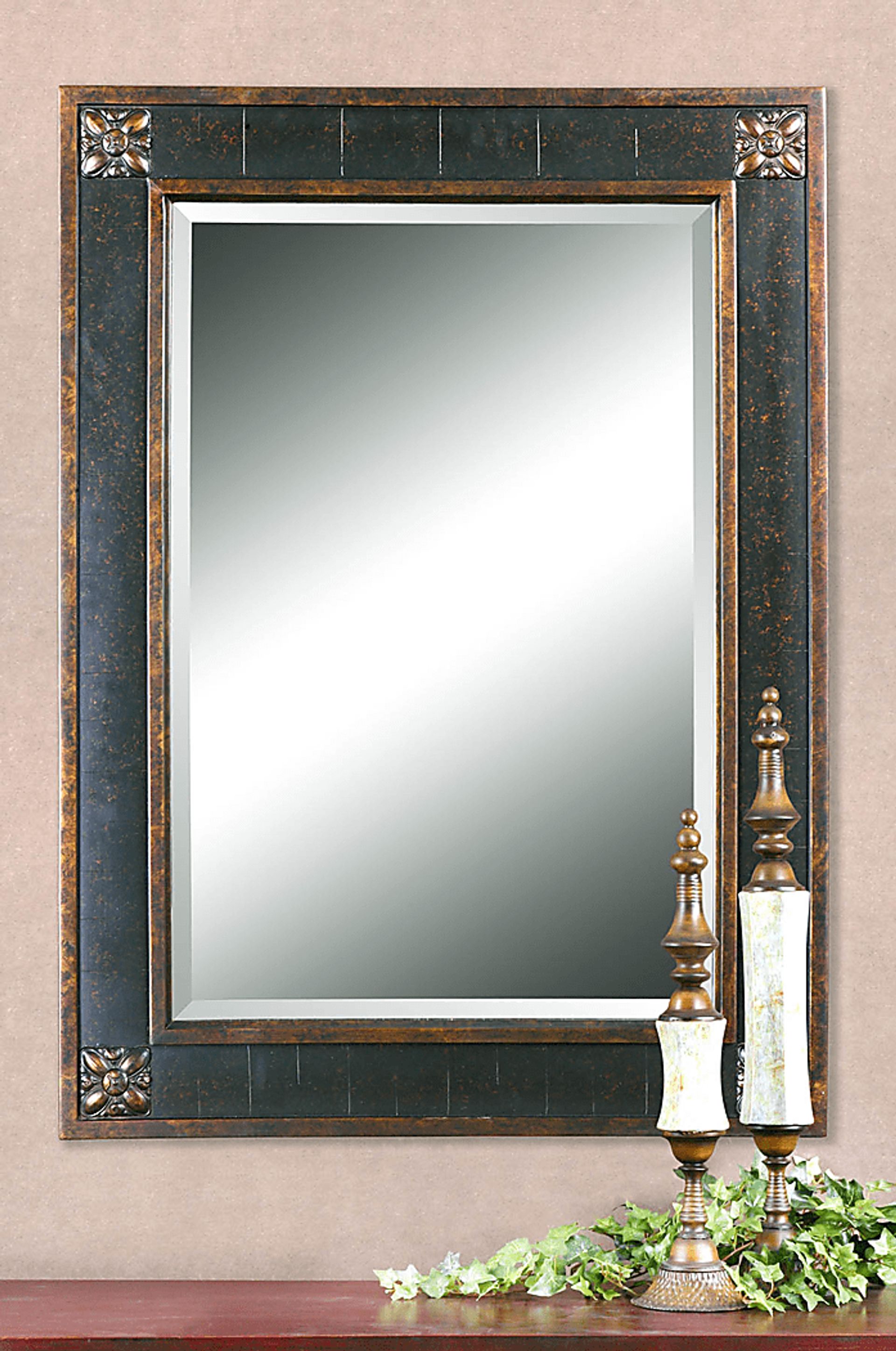 Hollyfern Brown Mirror - Image 2