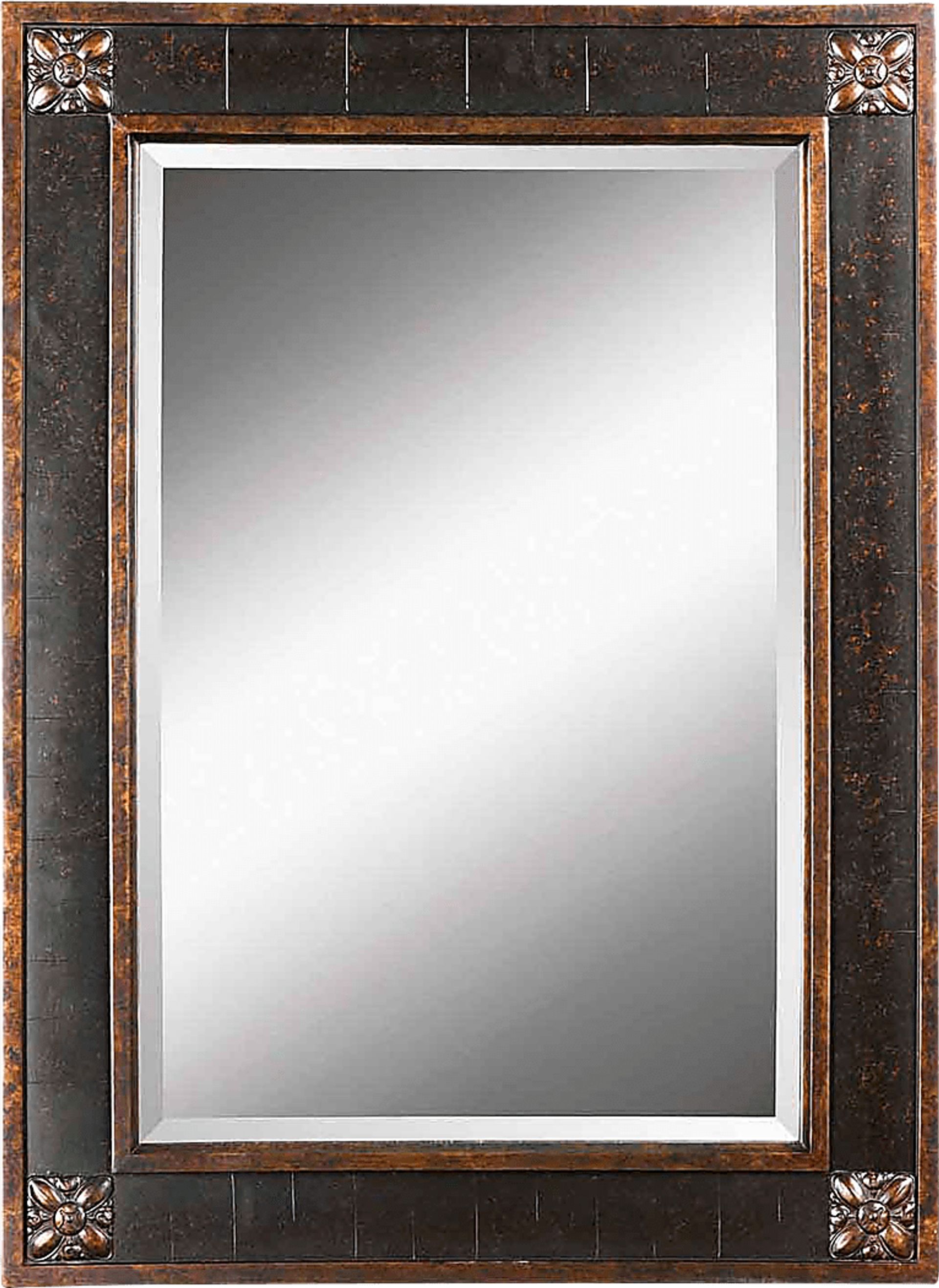 Hollyfern Brown Mirror - Image 1