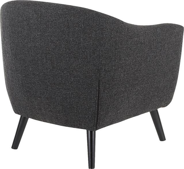 Hollylock Black Accent Chair - Thumbnail - Image 4