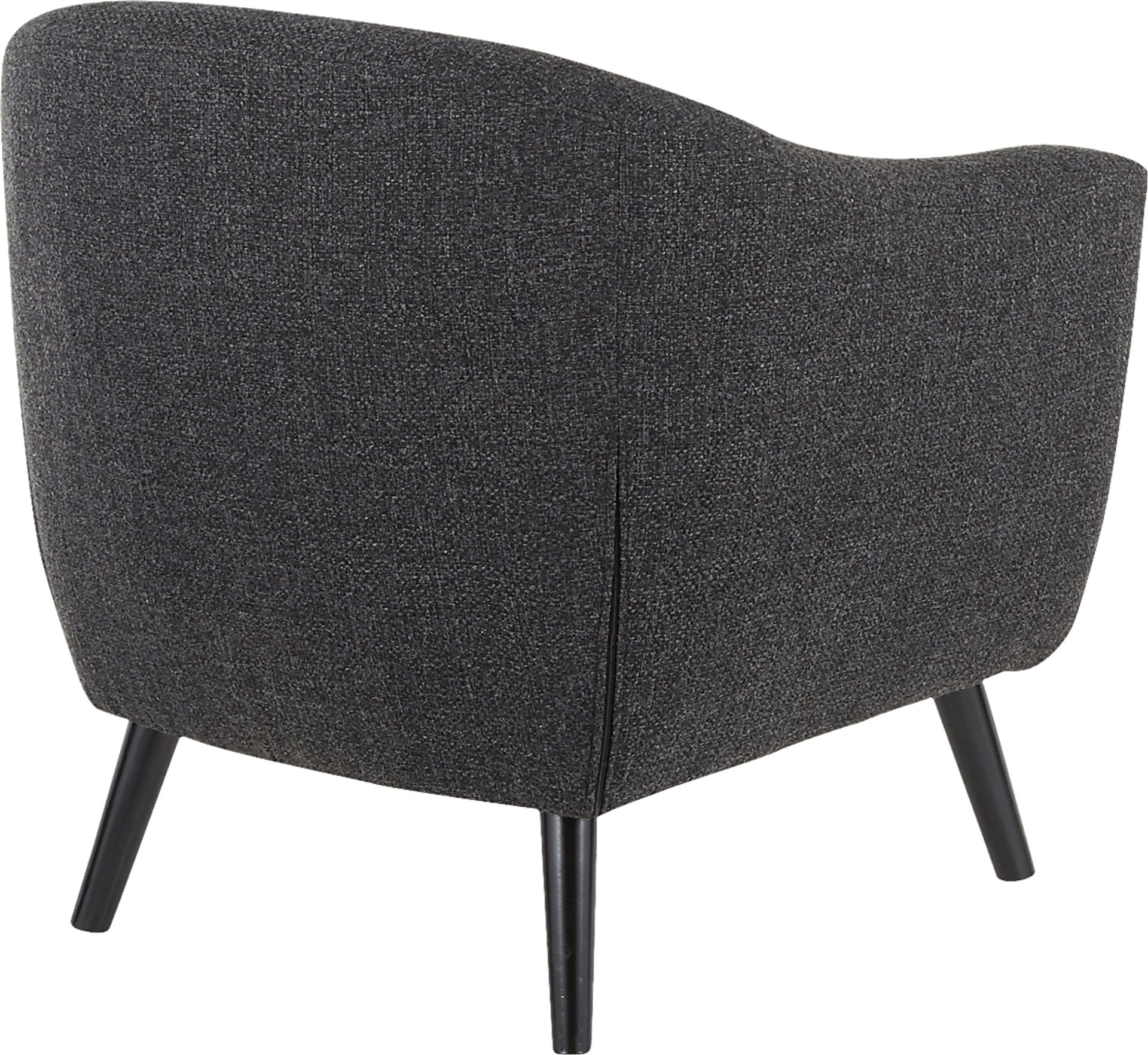 Hollylock Black Accent Chair - Image 4