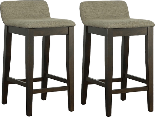 Hollymeade Brown Counter Stool, Set of 2