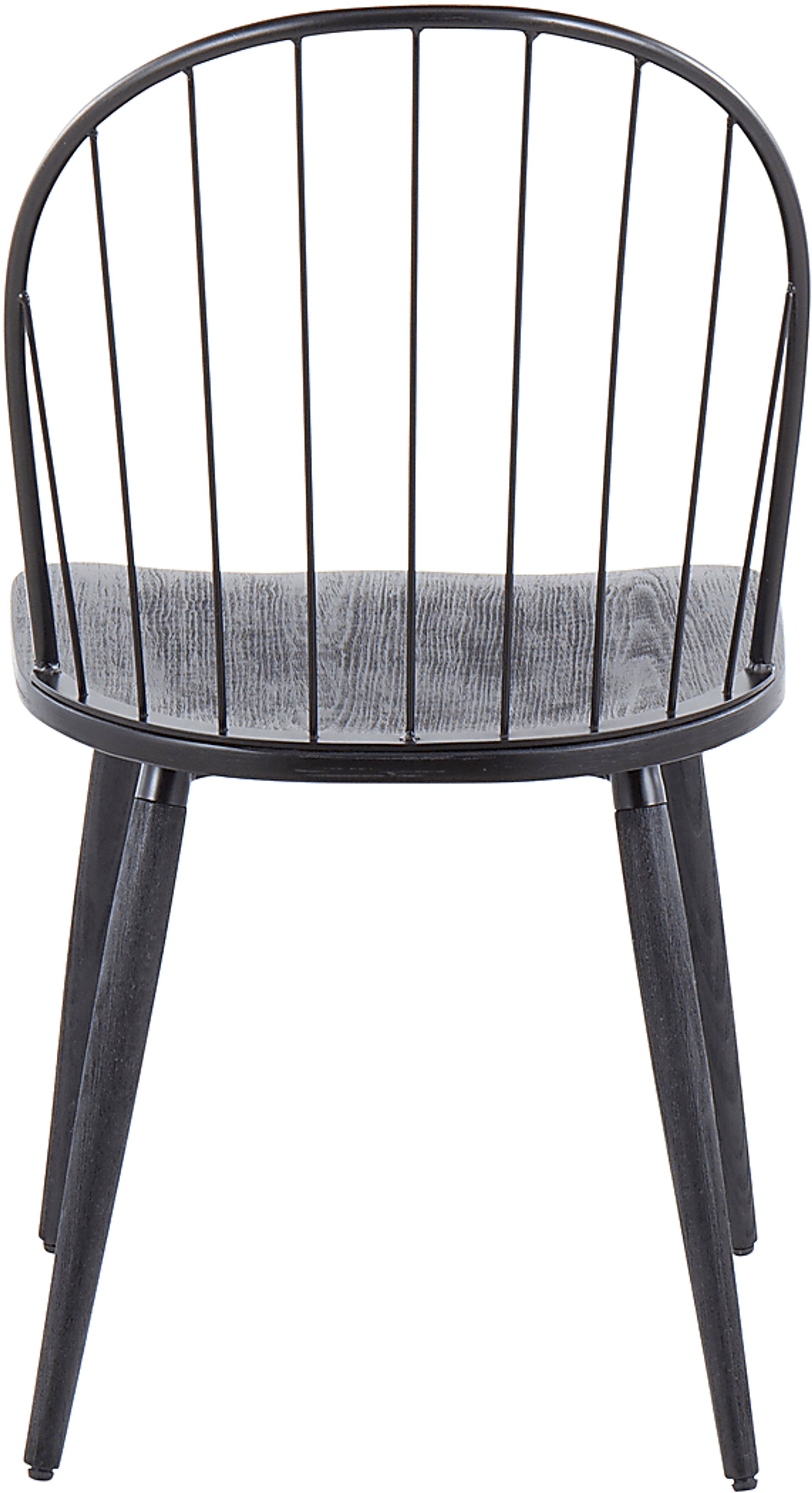 Hollyridge Black Side Chair, Set of 2 - Image 4