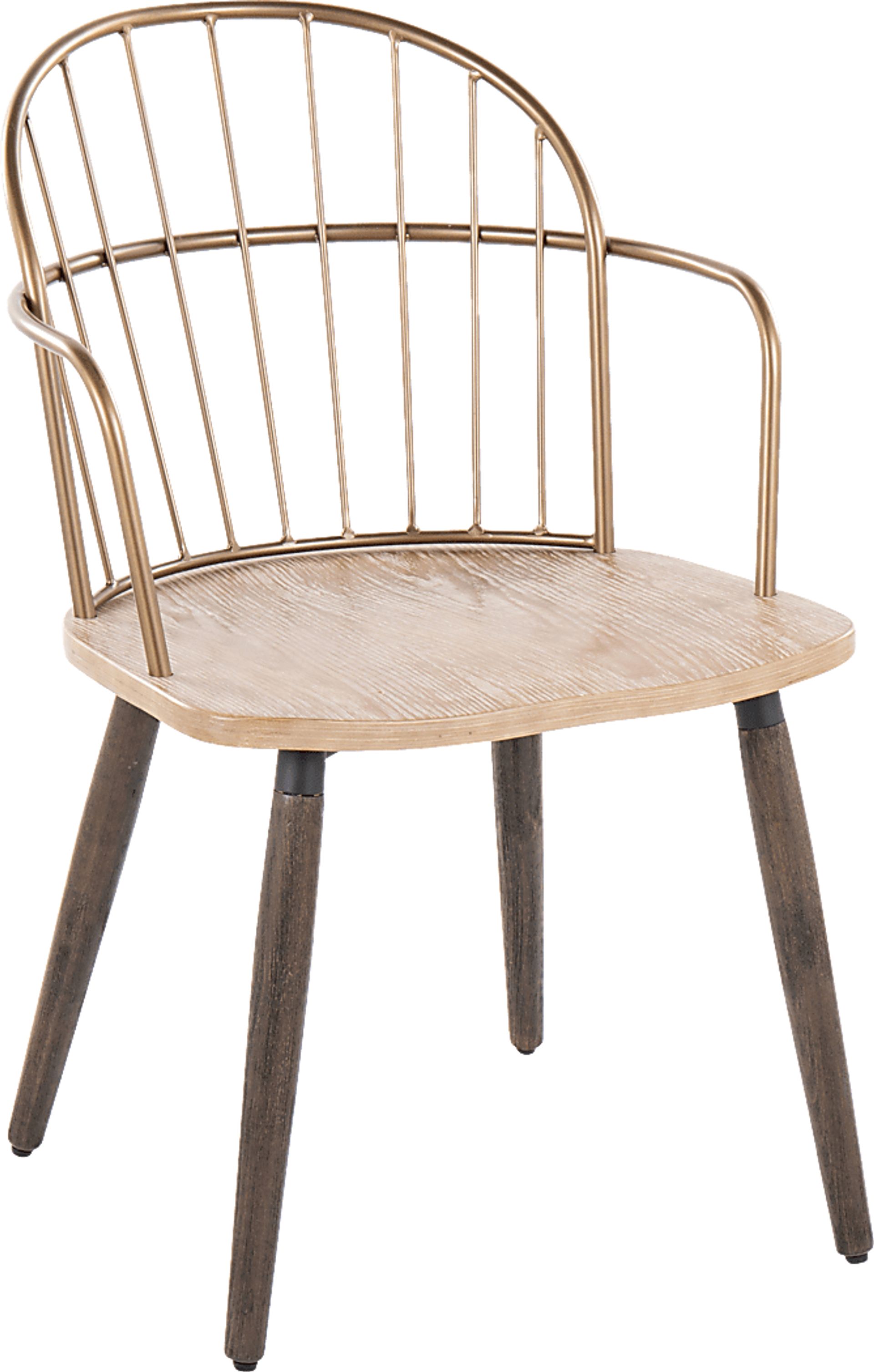 Hollyridge Brown Arm Chair, Set of 2 - Image 3