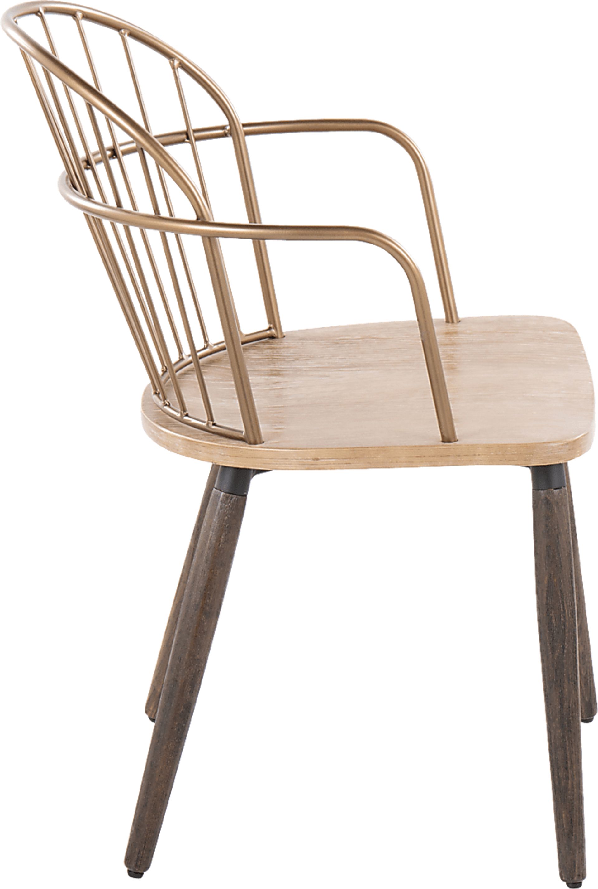 Hollyridge Brown Arm Chair, Set of 2 - Image 4