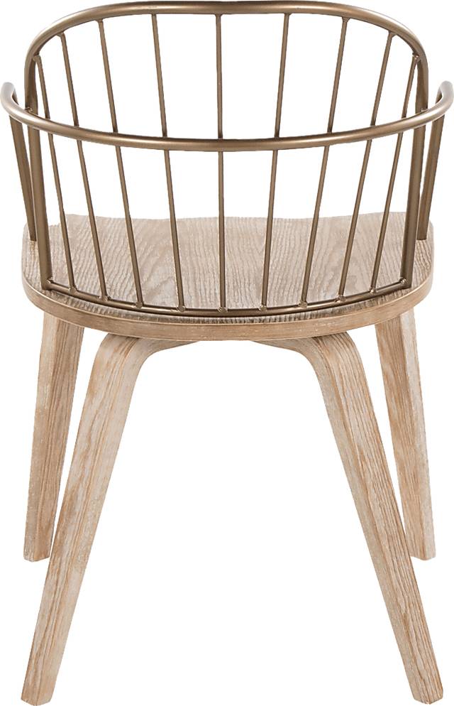 Hollyridge Natural Arm Chair, Set of 2 - Thumbnail - Image 4