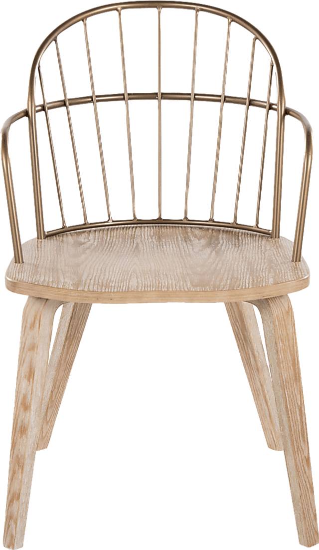 Hollyridge Natural Arm Chair, Set of 2 - Thumbnail - Image 8