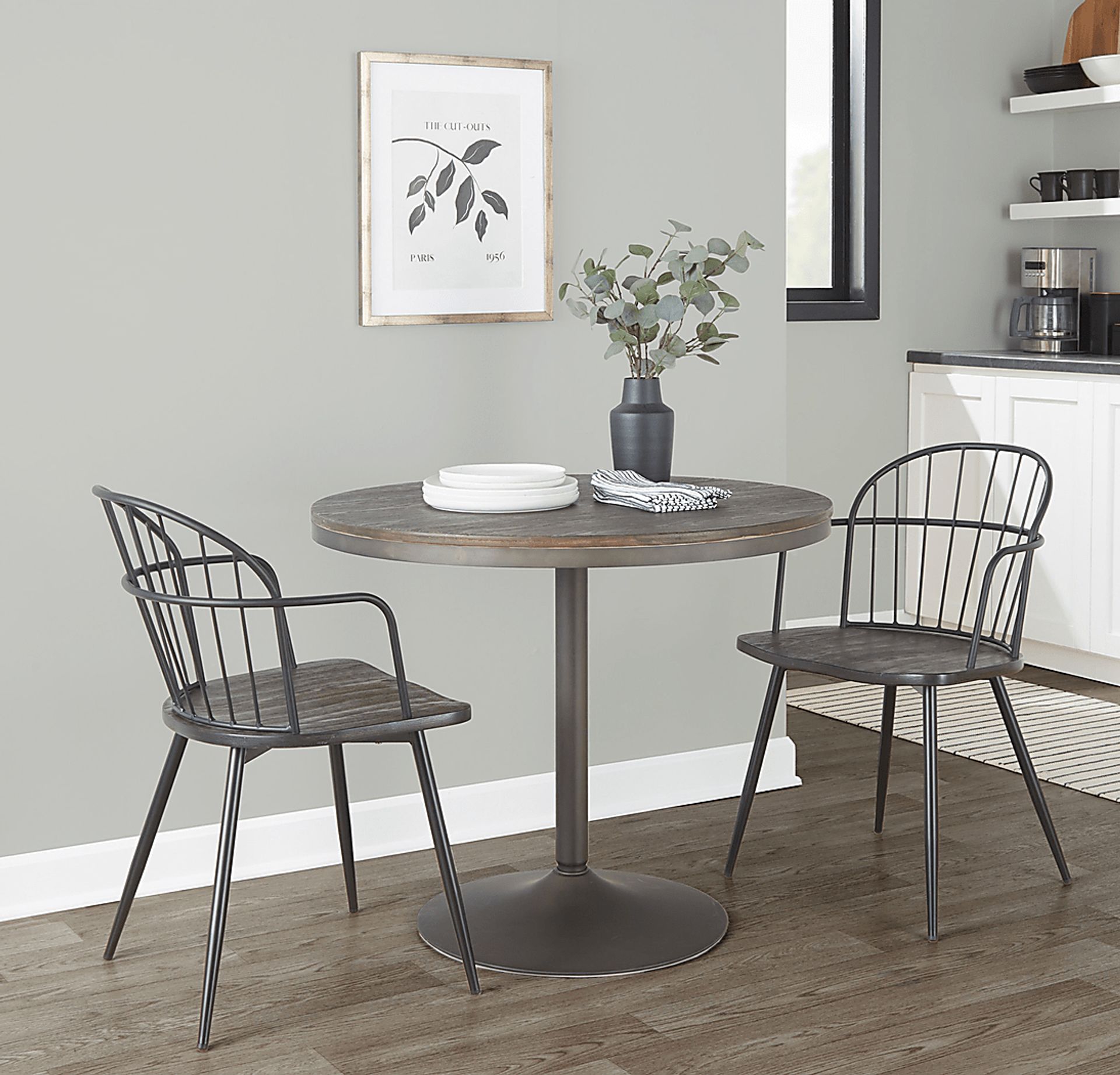 Hollyridge Walnut Arm Chair, Set of 2 - Image 2