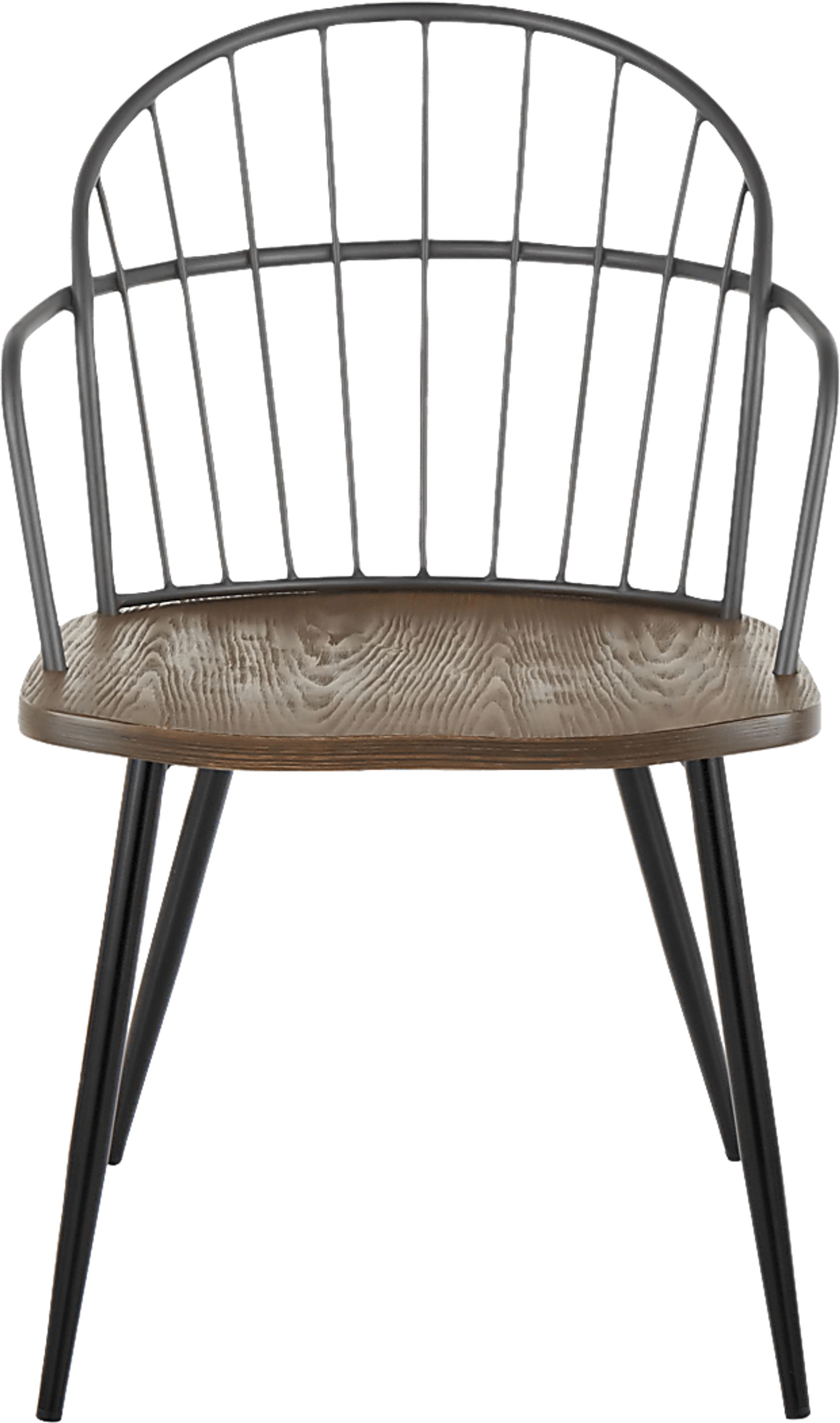 Hollyridge Walnut Arm Chair, Set of 2 - Image 4