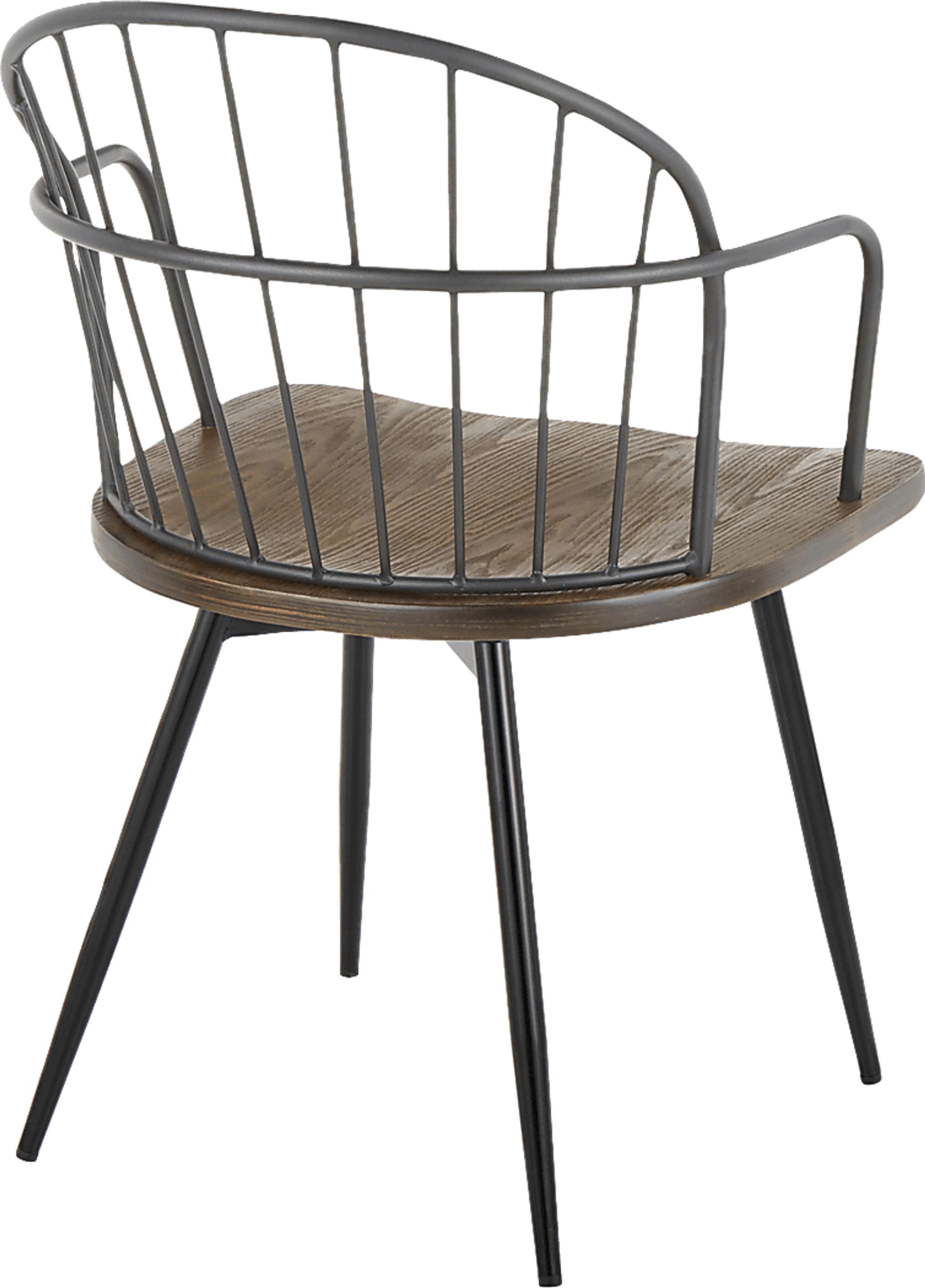 Hollyridge Walnut Arm Chair, Set of 2 - Image 5