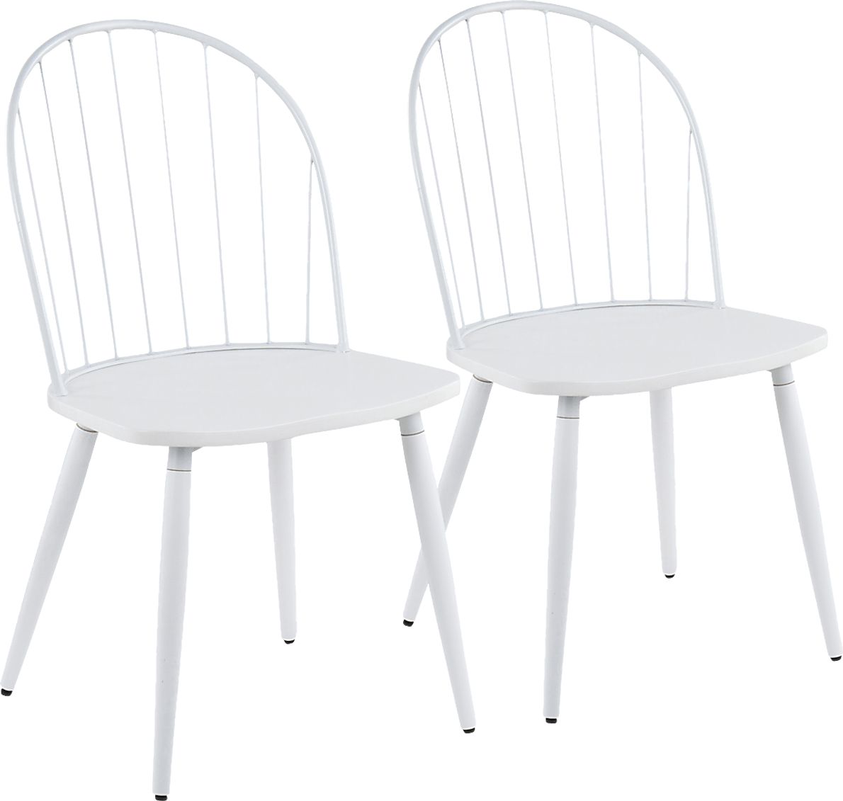 Hollyridge White Side Chair, Set of 2