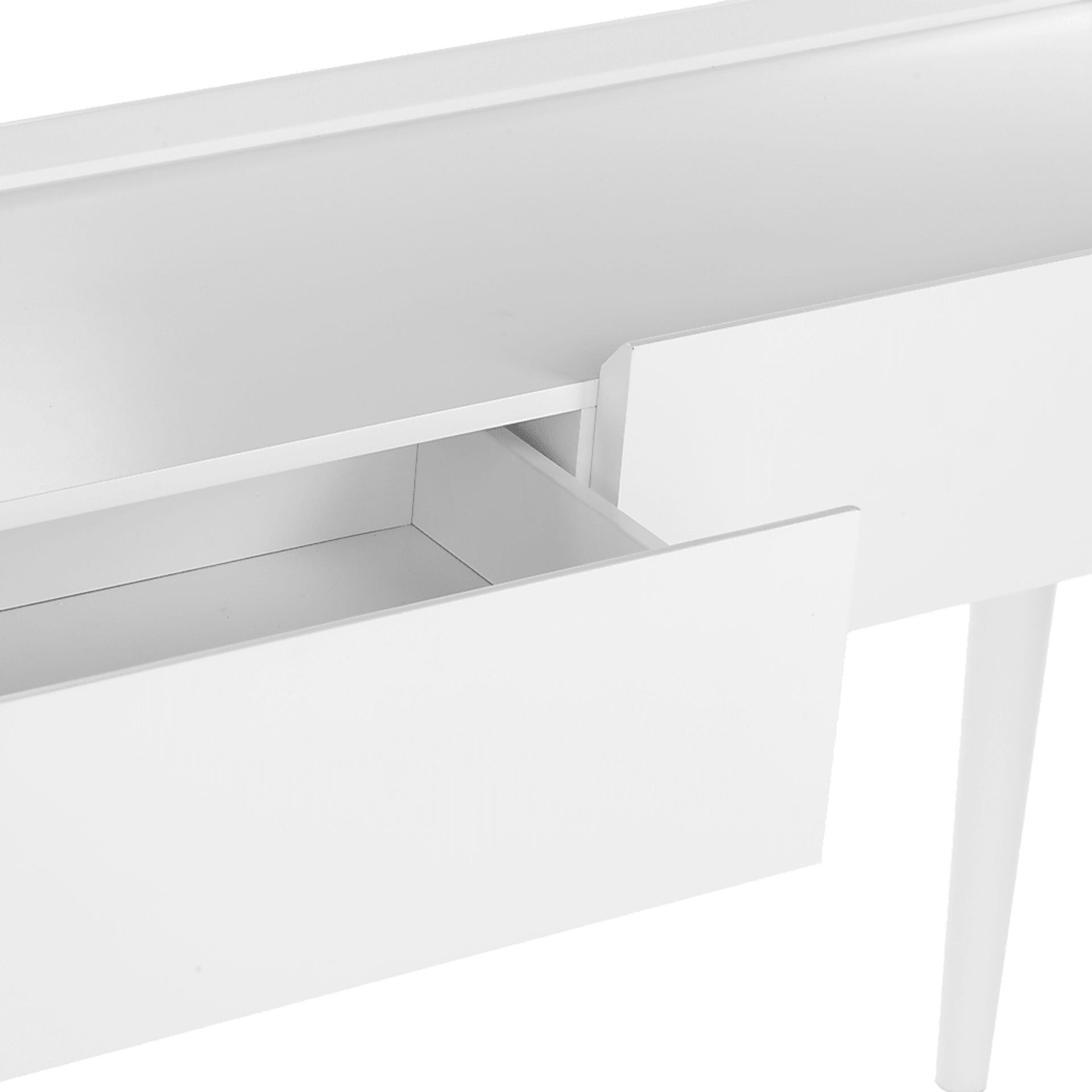 Holmeswood White Console Table - Image 3